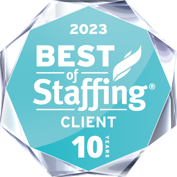 2023 Best of Staffing Client 10 Year Diamond