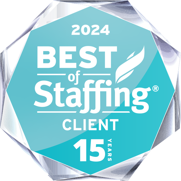 2024 Best of Staffing Client 15 Year Diamond